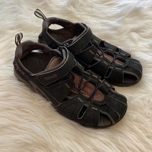 Teva Black Youth Water Shoes Sandals Sz Kids 3